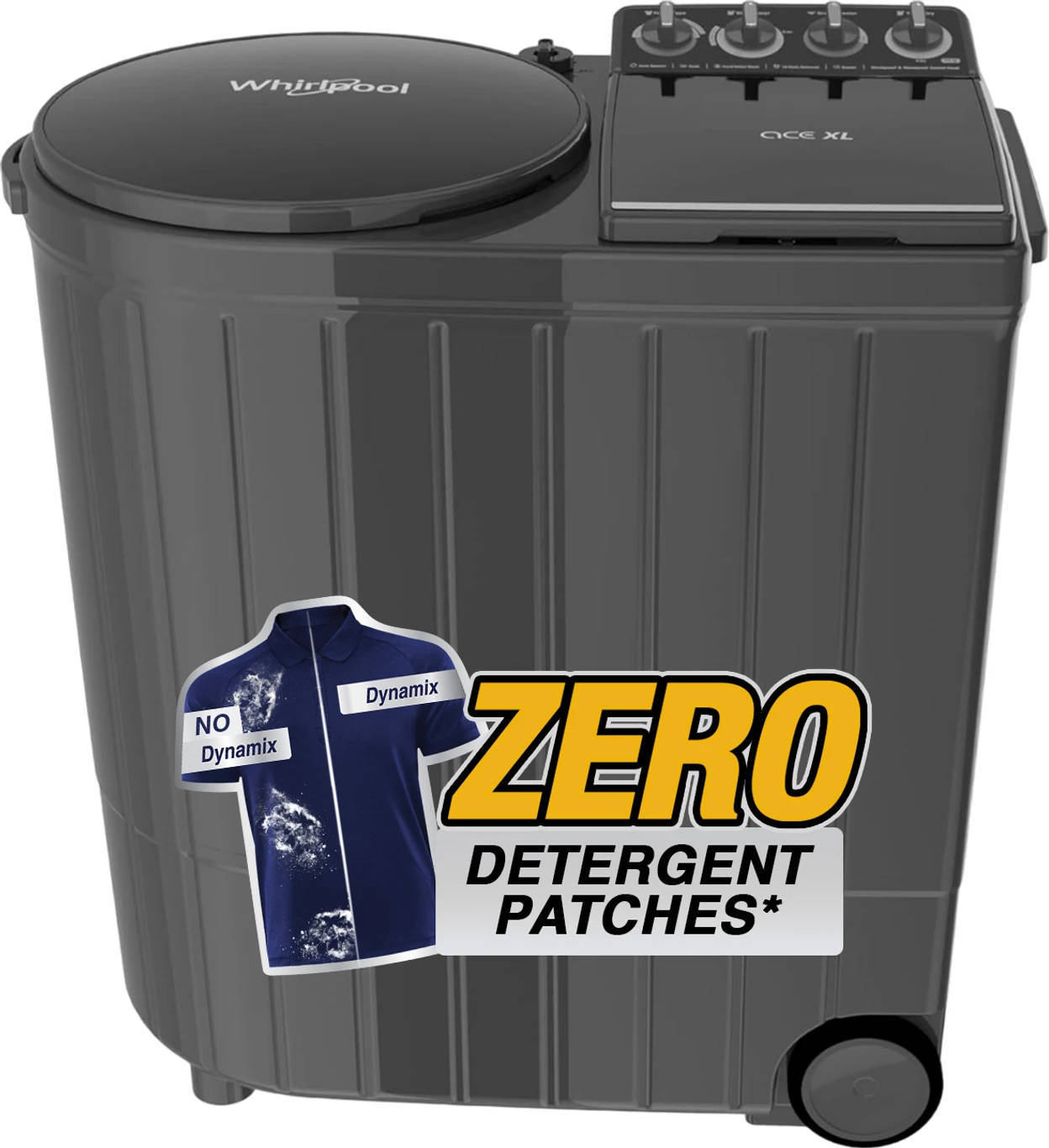ACE XL 12 DMIX GRAPHITE GREY (10YR) 12 Kg Semi Automatic Machines Washing Machine
