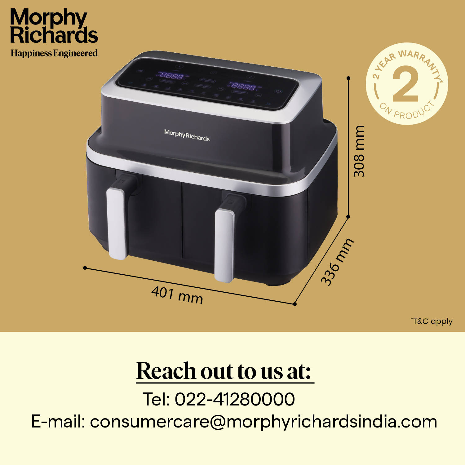 Morphy Richards DuoCrisp Air Fryer Air Fryer - image 6
