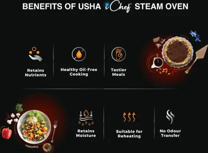 Usha iChef Steam Oven Air Fryer - image 5