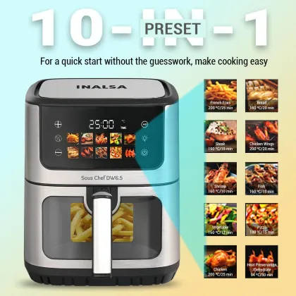 Inalsa Sous Chef DW6.5 Air Fryer - image 5