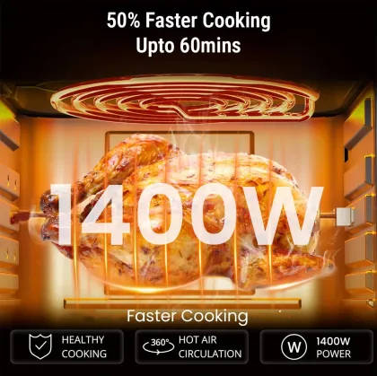 Inalsa Tasty Fry D5.5 Air Fryer - image 3