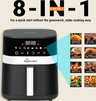 Inalsa Tasty Fry D5.5 Air Fryer - image 5