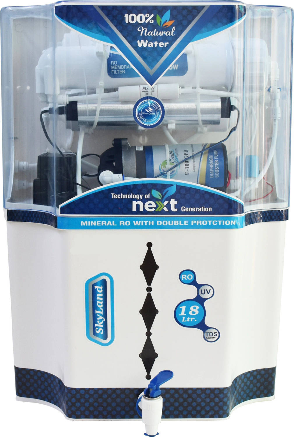 SkyLand RO + UV + UF Water Purifier