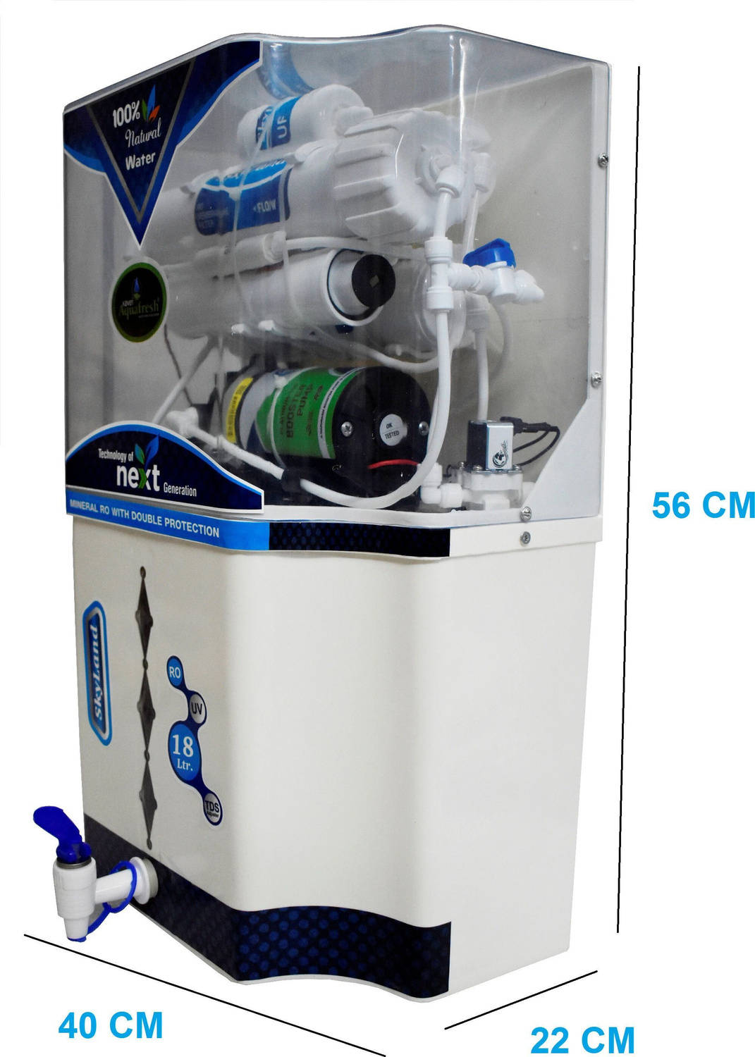Kaveri AquaFresh SkyLand RO + UV + UF Water Purifier Skyland - image 3