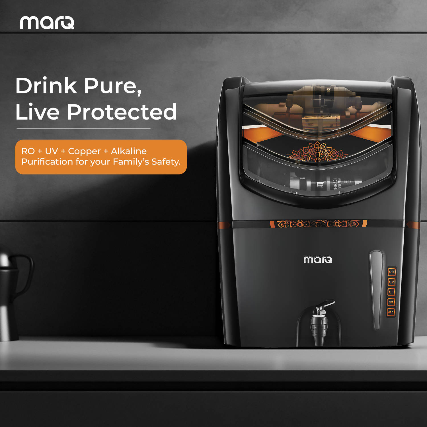 MarQ by Flipkart with Pre filter RO + UV + UF Water Purifier - image 2