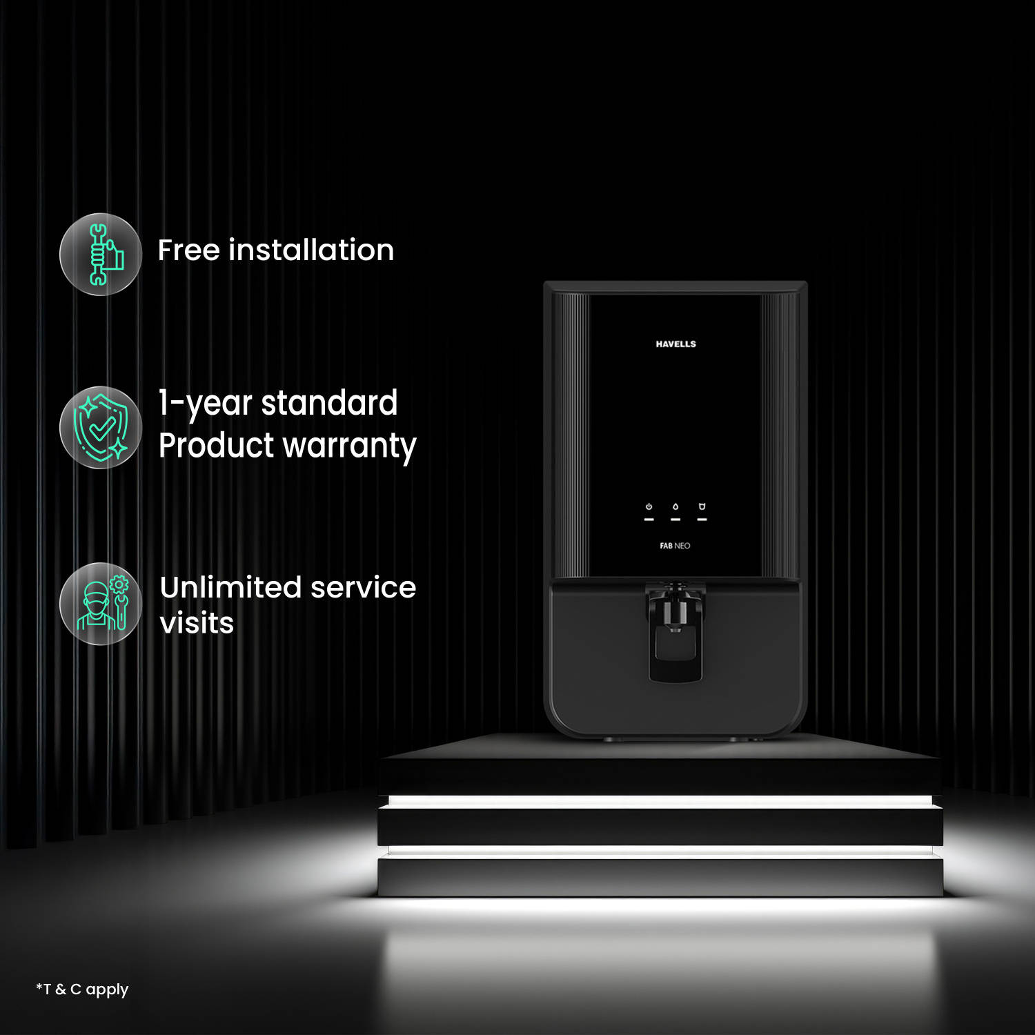 Havells Fab Neo RO + UF Water Purifier Fab Neo - image 4
