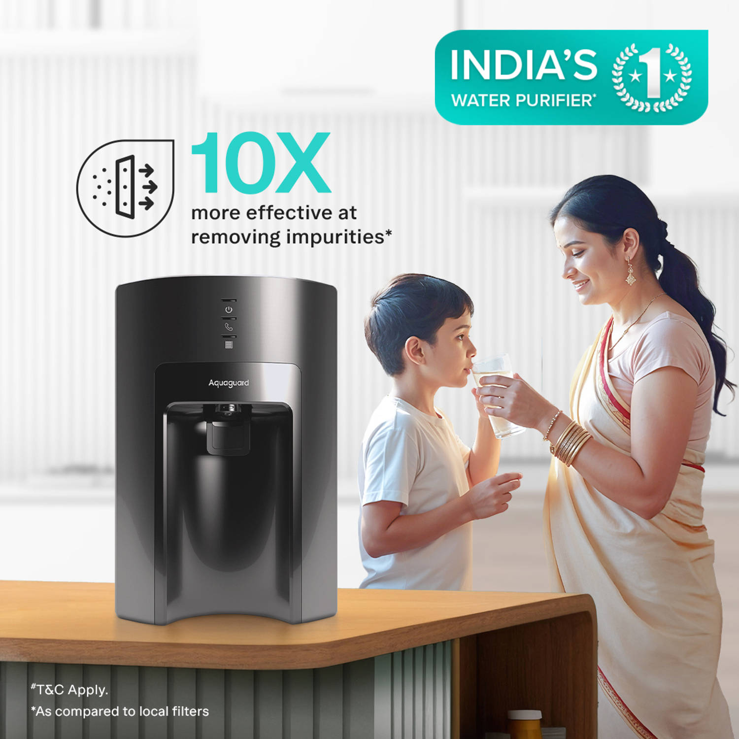 Aquaguard Sure Delight RO + UF + UV Water Purifier - image 7