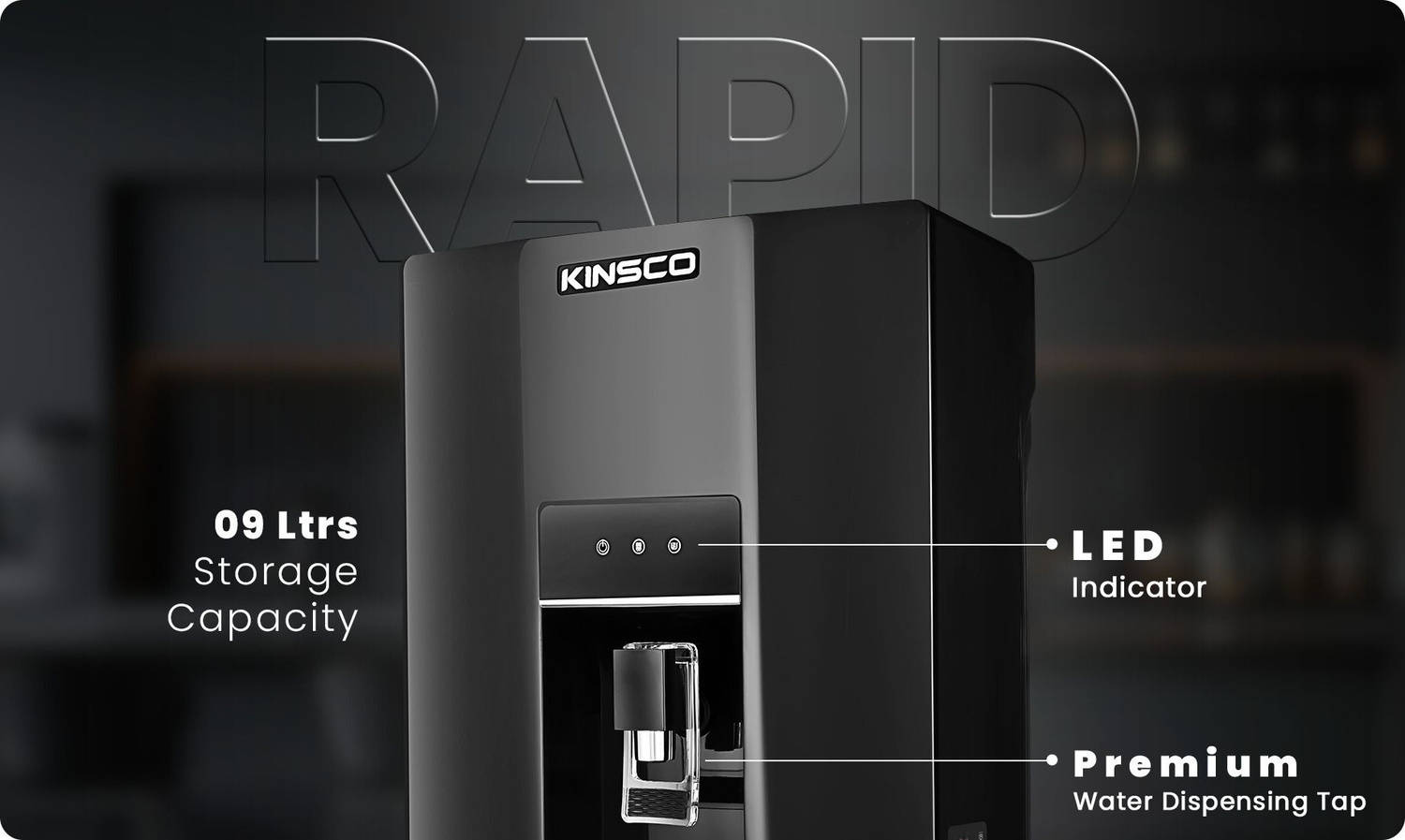 Kinsco Aqua Rapid RO + UF + UV Water Purifier - image 6