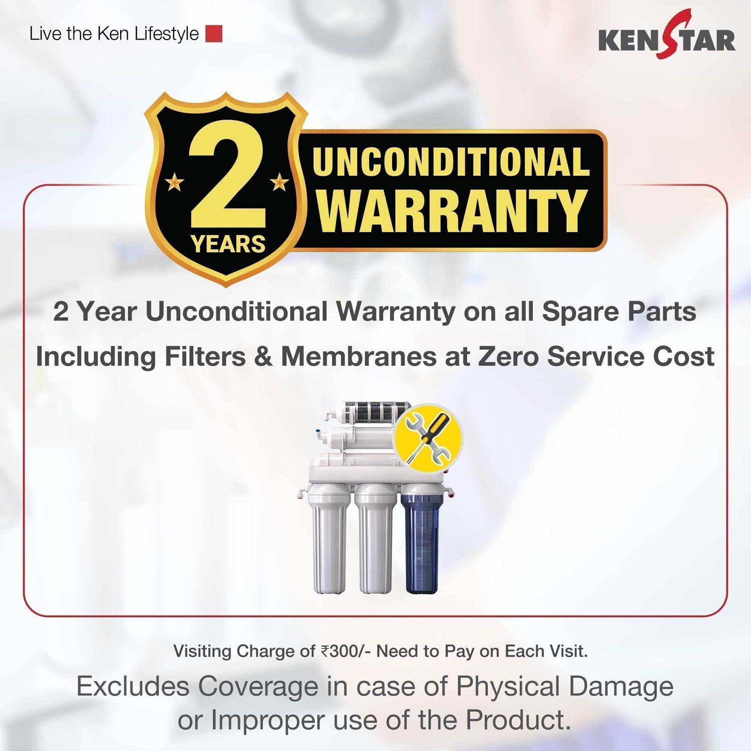 Kenstar Black Pureza RO + UF + UV Water Purifier - image 9