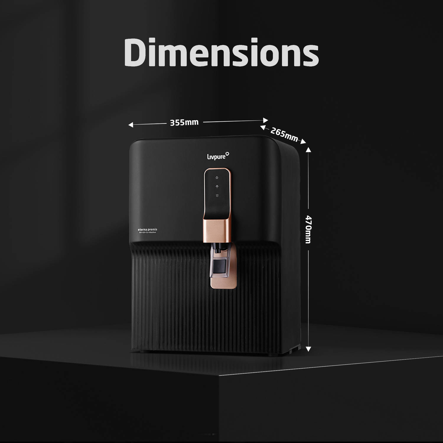Livpure LIV-ETERNA-PREMIA RO + UF + UV Water Purifier - image 8