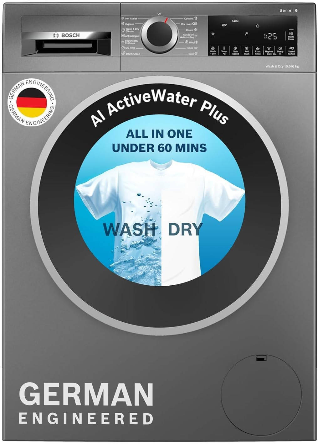 Bosch WNA2E4UCIN Washing Machine - image 2