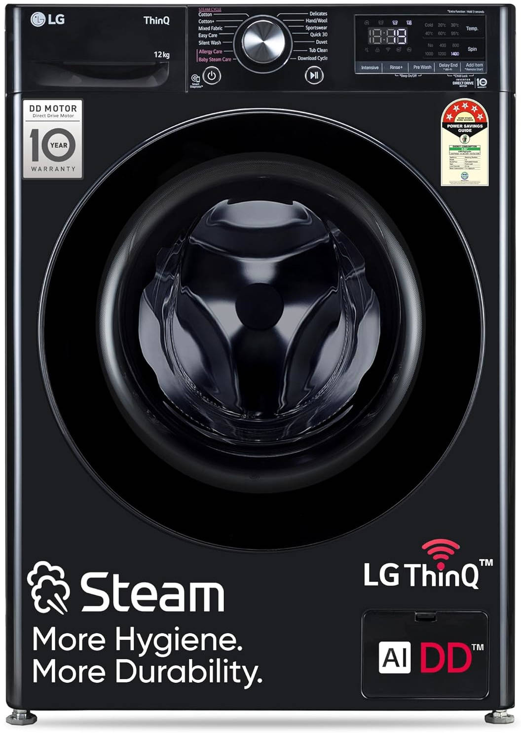 FHP1412Z5O 12 Kg Fully Automatic Front Load Washing Machine